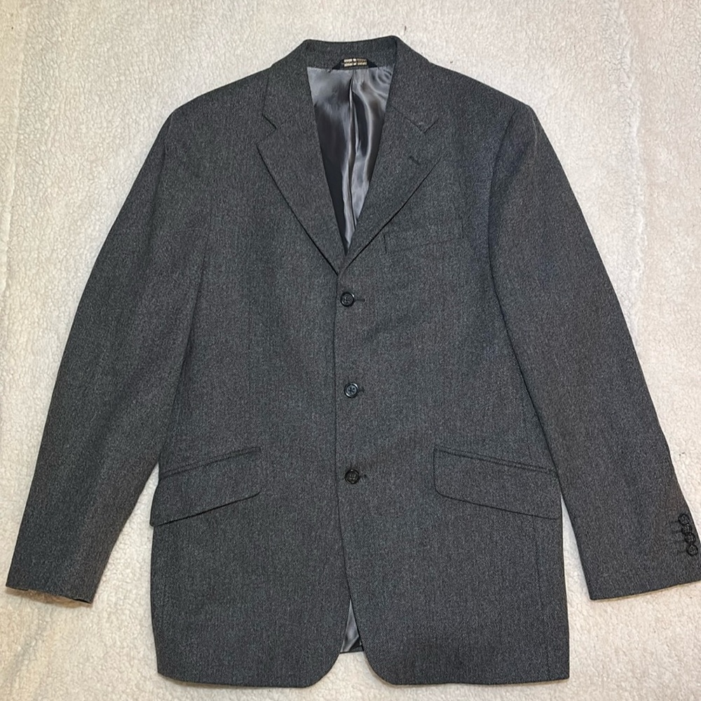 Banana Republic Three Button Cotton / Wool 44R Blazer Jacket